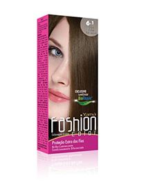 Tintura Fashion Color Mini Kit 6.1 Louro Escuro Acinzentado
