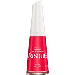 Esmalte Risqué Cremoso Grão de Café - Solto