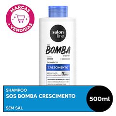 SHAMPOO SOS BOMBA ORIGINAL SALON LINE 500ML