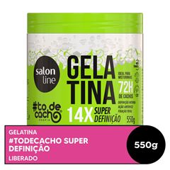 GELATINA TODECACHO SUPER DEFINICAO SALON LINE 550G