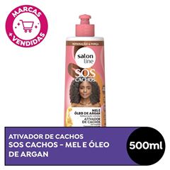 Ativador de Cachos Salon Line SOS Intenso 500ml