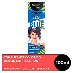 TONALIZANTE COLOR EXPRESS FUN BLUE ROCK SALON LINE 100ML