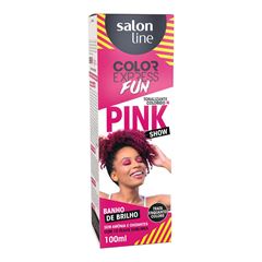 TONALIZANTE COLOR EXPRESS FUN PINK SHOW SALON LINE 100ML