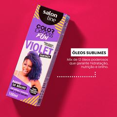 TONALIZANTE COLOR EXPRESS FUN VIOLET FANTASY SALON LINE 100ML