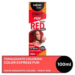 TONALIZANTE COLOR EXPRESS FUN FANCY RED SALON LINE 100ML