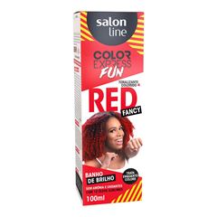 TONALIZANTE COLOR EXPRESS FUN FANCY RED SALON LINE 100ML