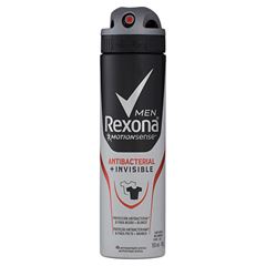 DESODORANTE AEROSOL REXONA MASCULINO ANTIBACTERIAL INVISIBLE