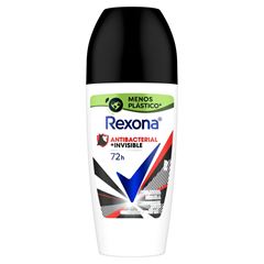 Desodorante Roll-On Rexona Feminino Antibacteriano Invisible 50ml
