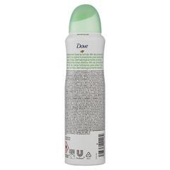 DESODORANTE AEROSOL DOVE FEMINO GO FRESH PEPINO/CHA VERDE