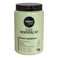 MASCARA SOS HIDRATACAO AZEITE DE OLIVA SALON LINE 1KG