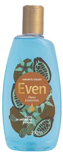 Sabonete Líquido Even Amêndoa e Cacau 250ml