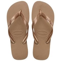 Sandália Havaianas Top Tiras Rose Gold 35/36