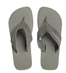 Sandália Havaianas Urban Basic Cinza/Vinho Tamanho 37/38