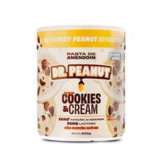 Pasta de Amendoim Cookies & Cream 600g
