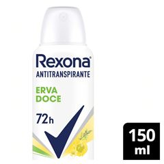 Desodorante Aerosol Rexona Feminino Erva Doce 150ml