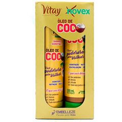 SHAMPOO + CONDICIONADOR VITAY OLEO DE COCO