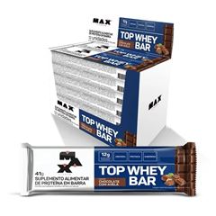 Barra Top Whey Chocolate com Avelã 41g