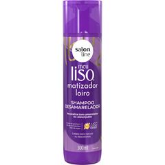 SHAMPOO MEU LISO MATIZADOR LOIRO SALON LINE 300ML