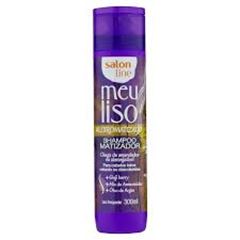 Shampoo Salon Line Meu Liso Loiro Matizado