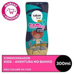 CONDICIONADOR TODECACHINHO KIDS AVENTURA NO BANHO SALON LINE 300ML