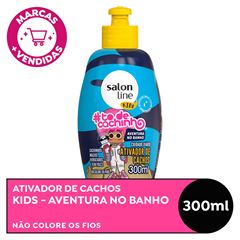 ATIVADOR DE CACHOS TODECACHINHO KIDS AVENTURA NO BANHO SALON LINE 300ML