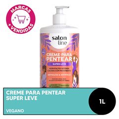 CREME PARA PENTEAR SUPER LEVE SALON LINE 1L