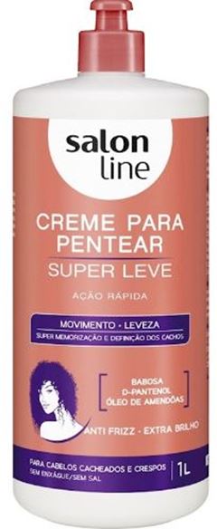 Creme para Pentear Salon Line Super Leve 1kg