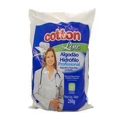 Algod?o Cotton Line Hidrofilico Profissional 250g