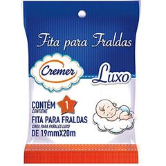 Fita para Fraldas Cremer Azul 19mm x 20m