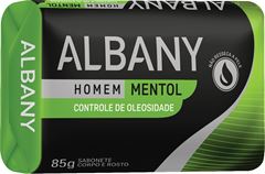 Sabonete Albany Homem Controle de Oleosidade Verde 85g