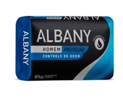 Sabonete Albany Homem Controle de Odor Azul 85g