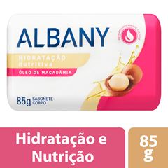 Sabonete Albany Feminino Hidratação Nutritiva Rosa 85g