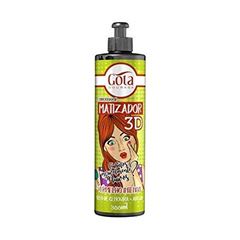 Condicionador Gota Dourada Matizador 3D Vermelho Intenso