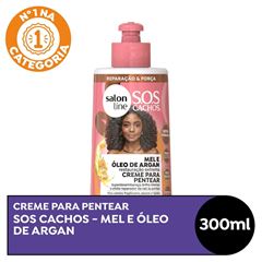 Creme para Pentear Salon Line SOS Mel Cachos Intensos