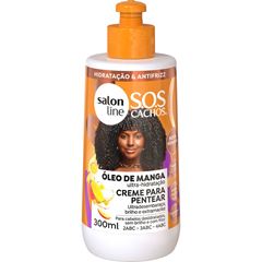 CREME PARA PENTEAR SOS CACHOS OLEO DE MANGA SALON LINE 300ML