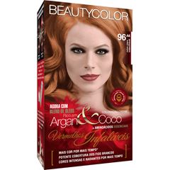 TINTURA BEAUTY COLOR KIT 96.44 VERMELHO INFANTIL RUIVO