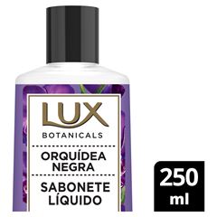 Sabonete Liquido Lux Botanicals Orquidea Negra 250ml