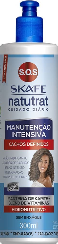 Creme Manutenção Intensiva Natutrat SOS Cuidado Diário 300ml