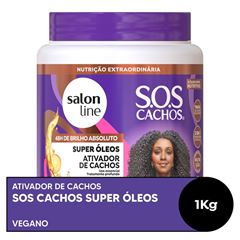 Ativador de Cachos Salon Line SOS Nutritivo 1kg Pote