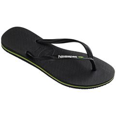 Sandália Havaianas Slim Brasil Preto 35/36