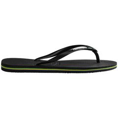 Sandália Havaianas Slim Brasil Preto 35/36