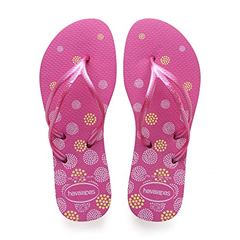 Sandália Havaianas Tria Retrô Rosa/Hollywood Tamanho 33/34