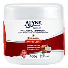 Máscara de Tratamento Alyne Regenerador com Óleo de Coco