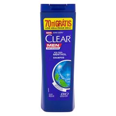 Shampoo Clear Men Ice Cool Mentolado 400ml com Lavagem e Penteado