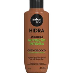 KIT SHAMPOO E CONDICIONADOR HIDRA OLEO DE COCO SALON LINE 300ML