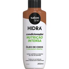 KIT SHAMPOO E CONDICIONADOR HIDRA OLEO DE COCO SALON LINE 300ML