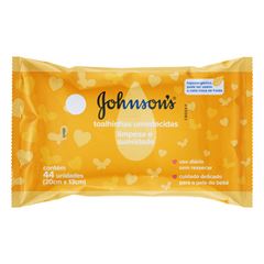 TOALHA UMED.JOHNSON BABY LIMPEZA SUAVE