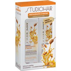 Shampoo E Condicionador Studiohair Restaurador E Maciez