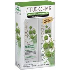 Shampoo E Condicionador Studiohair Anti-Quebra E Reparador