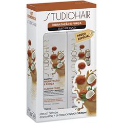 Shampoo E Condicionador Studiohair Hidratacao E Forca
